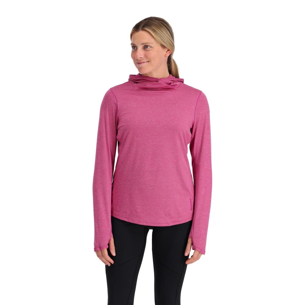 Simms SolarFlex Hoody Women's in Fuchsia Heather